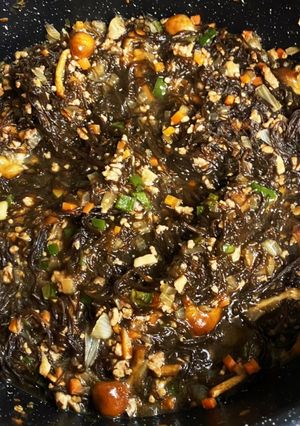 沖縄の味・もずく丼-レシピのメイン写真