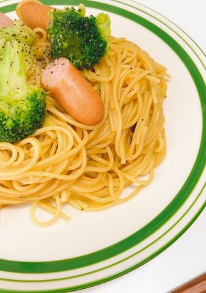 ブロッコリーのにんにく醤油パスタ-レシピのメイン写真