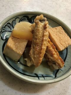 大根と手羽中の煮物-レシピのメイン写真