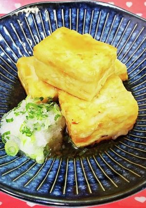 ねぎおろしポン酢＊揚げ出し豆腐-レシピのメイン写真