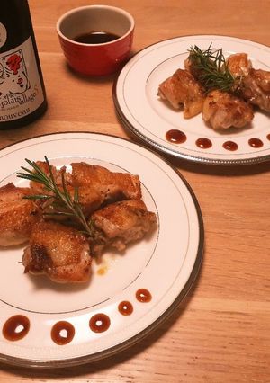 ワインに合う♪鶏肉ソテーバルサミコソース-レシピのメイン写真
