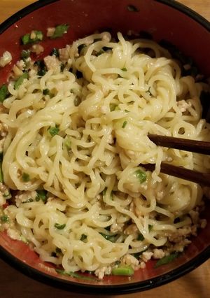 簡単にできるまぜそば-レシピのメイン写真
