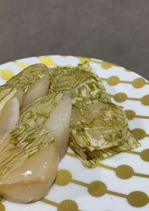 簡単 昆布締め ホタテ-レシピのメイン写真