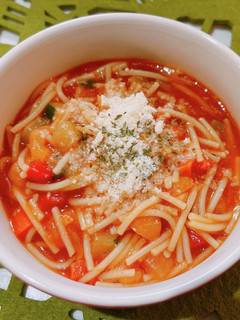 離乳食完了期☆野菜たっぷりトマトパスタ☆-レシピのメイン写真