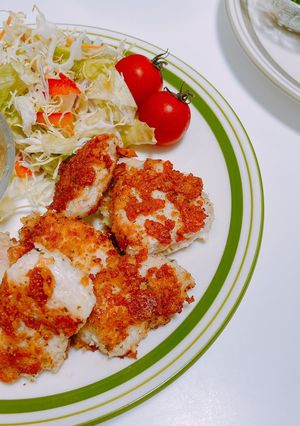 鶏もものパン粉焼き-レシピのメイン写真