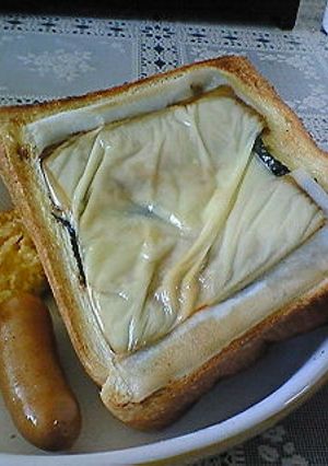 簡単！もちチーズトースト-レシピのメイン写真