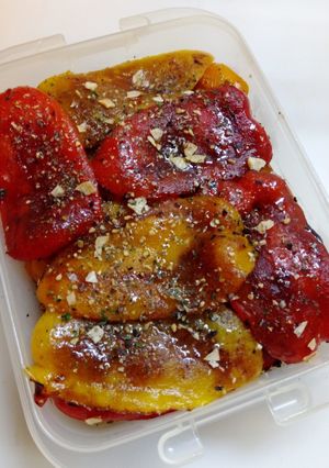 焼きパプリカオリーブオイル漬 ワインと!-レシピのメイン写真