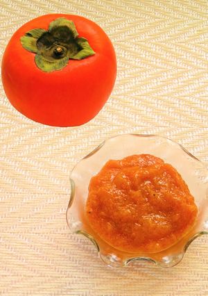 ☺大量消費に☆レンジで簡単♪柿のジャム☺-レシピのメイン写真