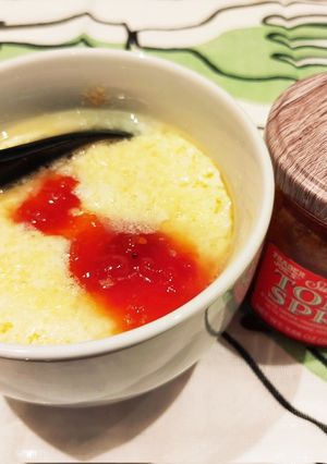 レンジで2分ふんわり卵スープ-レシピのメイン写真