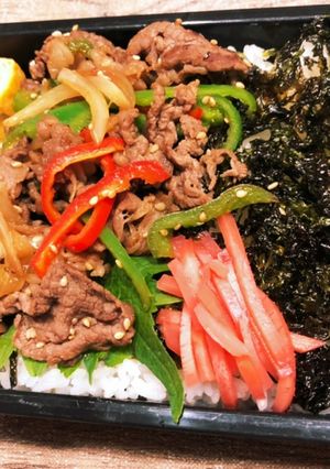 プルコギ弁当　1122-レシピのメイン写真