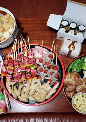 誕生日 BBQ 飲み会おかず おでん覚書-レシピのメイン写真