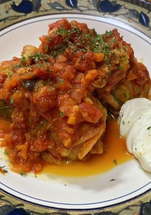 白菜ロールトマト煮♫まるでレストラン！-レシピのメイン写真