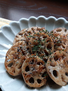 蓮根とじゃこの炒め物-レシピのメイン写真