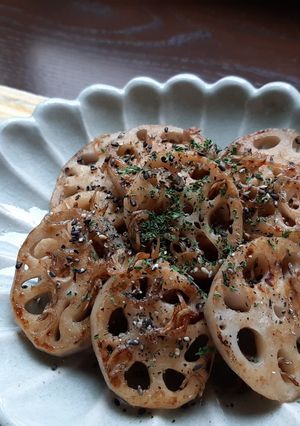 蓮根とじゃこの炒め物-レシピのメイン写真