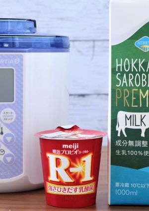 さろべつプレミアムミルクとR-1-レシピのメイン写真