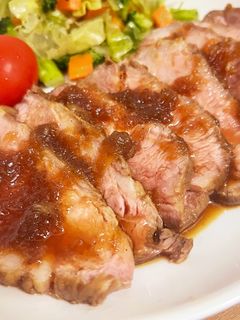 炊飯器で簡単!ローストビーフ & ポーク-レシピのメイン写真