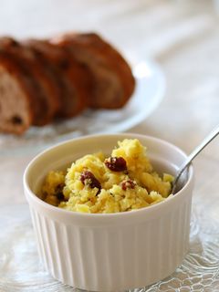 さつまいもとレーズンの牛乳ブランデー煮-レシピのメイン写真