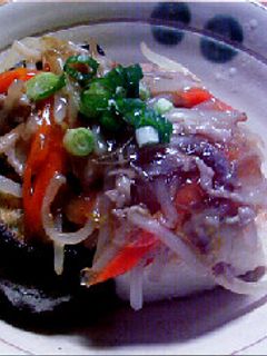 夏野菜の豆腐あんかけ-レシピのメイン写真