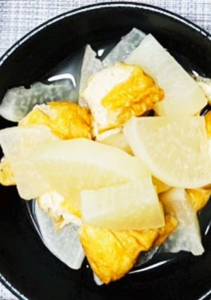 超簡単　味染み炊飯器で大根と厚揚げの煮物-レシピのメイン写真