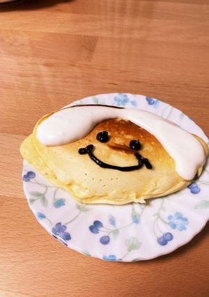 ホットケーキ、生クリーム➕-レシピのメイン写真
