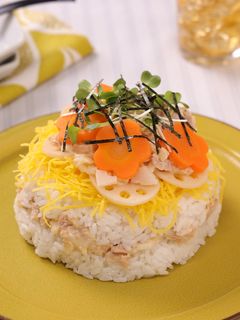 れんこんツナマヨちらし寿司-レシピのメイン写真
