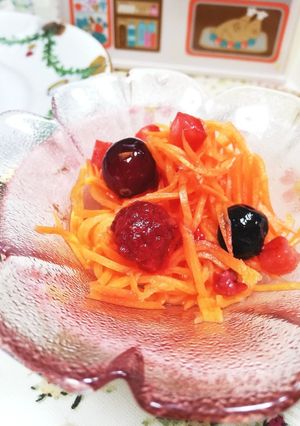 クリスマス♪デザートサラダ-レシピのメイン写真