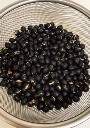 黒豆茶の豆の煎り方（炒り方）-レシピのメイン写真