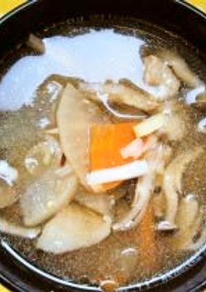 具沢山の豚汁-レシピのメイン写真