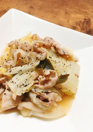 白菜と豚肉の塩麹うま煮-レシピのメイン写真