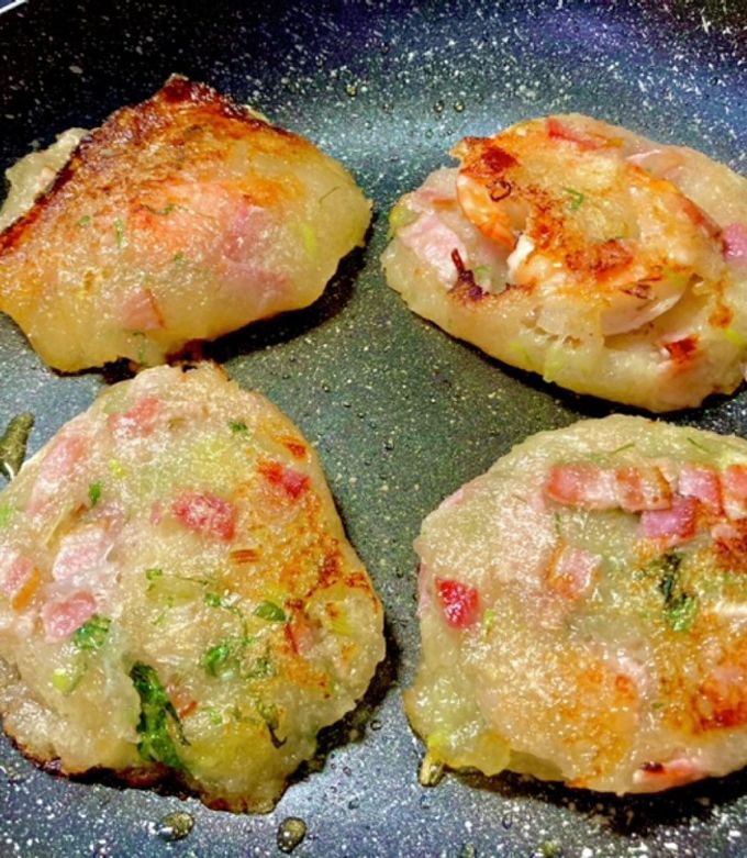 もちもち！ヘルシー！大根餅 by miu_cafe 【クックパッド】 簡単