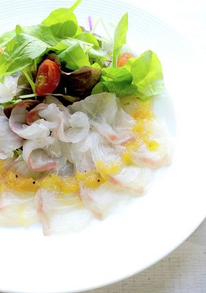 タイのカルパッチョ-レシピのメイン写真