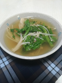 春菊のための☆スープ-レシピのメイン写真