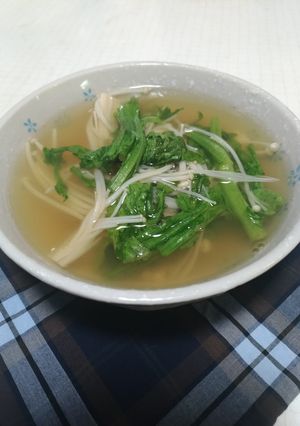 春菊のための☆スープ-レシピのメイン写真