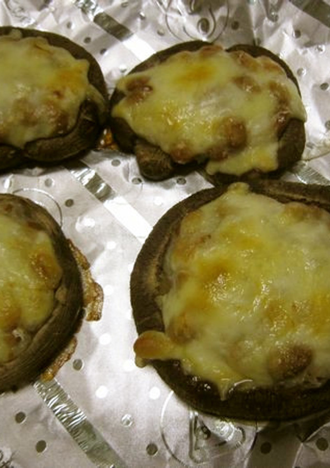 しいたけの納豆とろろチーズ焼き♪-レシピのメイン写真