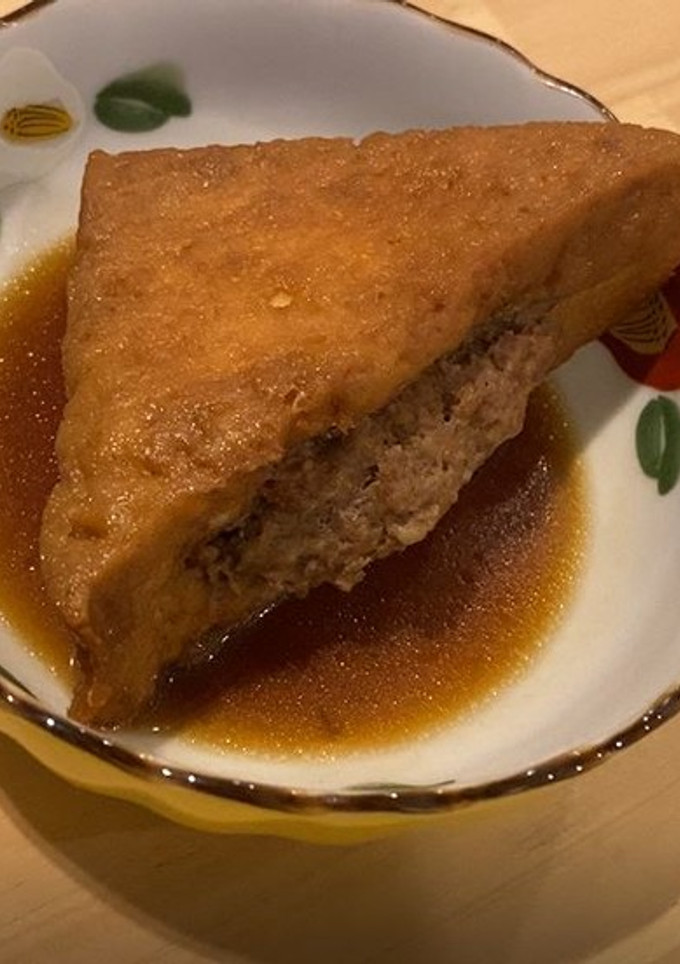 厚揚げの肉詰め-レシピのメイン写真