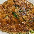 ニラと合い挽き肉のチヂミ風