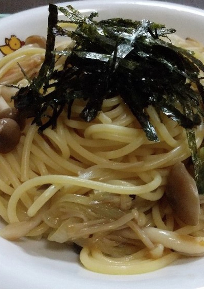 きのこと長ねぎの和風パスタ-レシピのメイン写真