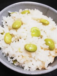 シンプルがおいしい!! 枝豆ごはん-レシピのメイン写真