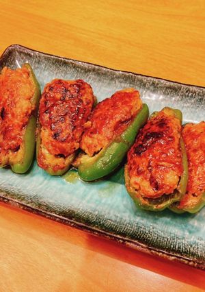 ピーマンの肉詰め-レシピのメイン写真
