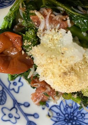 大根の葉の梅和え-レシピのメイン写真
