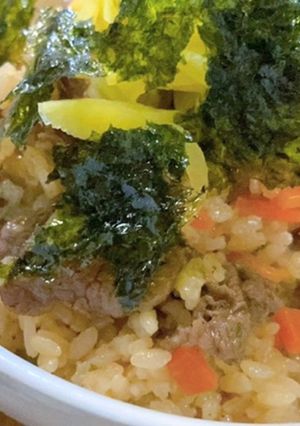 超簡単 美味すぎるキンパ釜飯-レシピのメイン写真