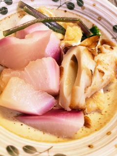 \\農家直伝//あやめ雪カブと竹輪の煮物-レシピのメイン写真