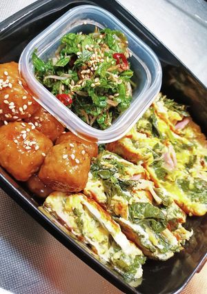 キチンと生理来て欲しい時の弁当レシピ-レシピのメイン写真