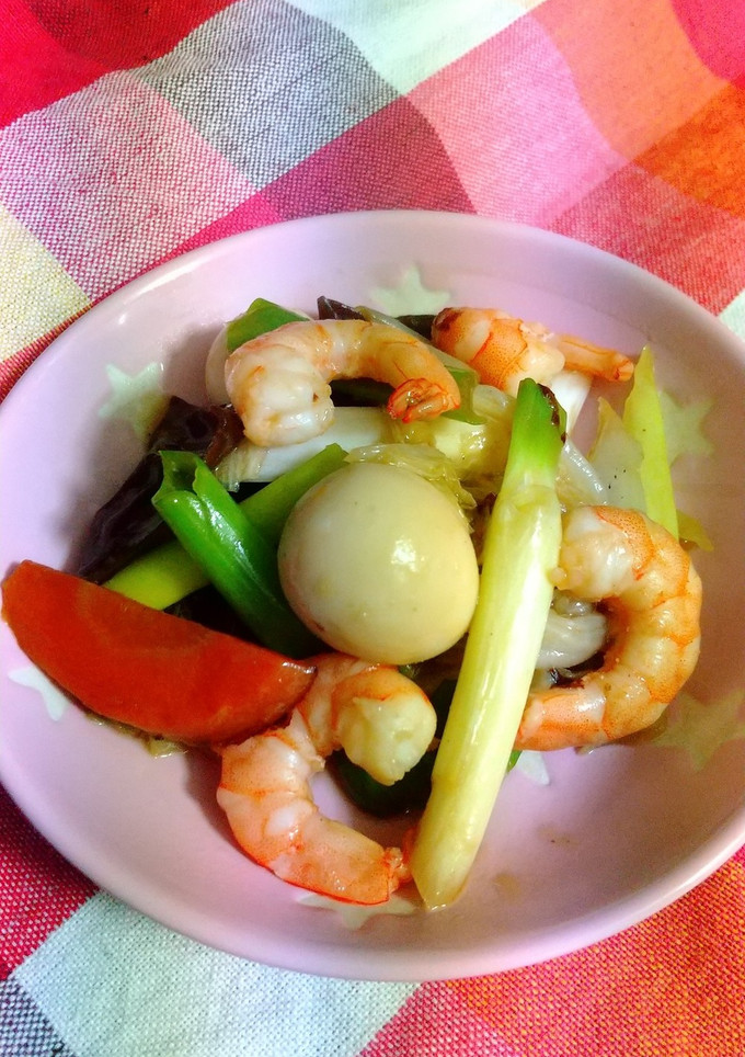 エビと野菜の炒め物-レシピのメイン写真