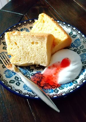 バターシフォンケーキ-レシピのメイン写真