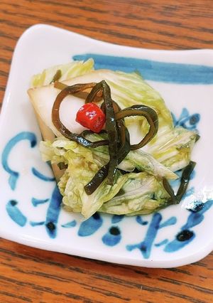 麺つゆに漬けるだけ！白菜漬物-レシピのメイン写真