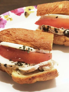 5分でサラダチキンの【カプレーゼ】-レシピのメイン写真