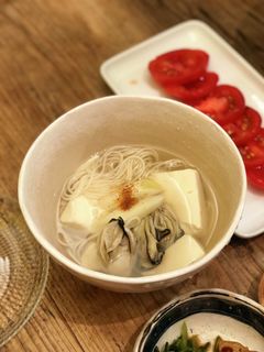 牡蠣にゅうめん-レシピのメイン写真
