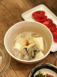 牡蠣にゅうめん-レシピのメイン写真