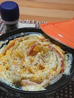 白菜とベーコンのチーズミルフィーユ鍋-レシピのメイン写真
